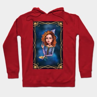 Ginger hair leo witch Hoodie